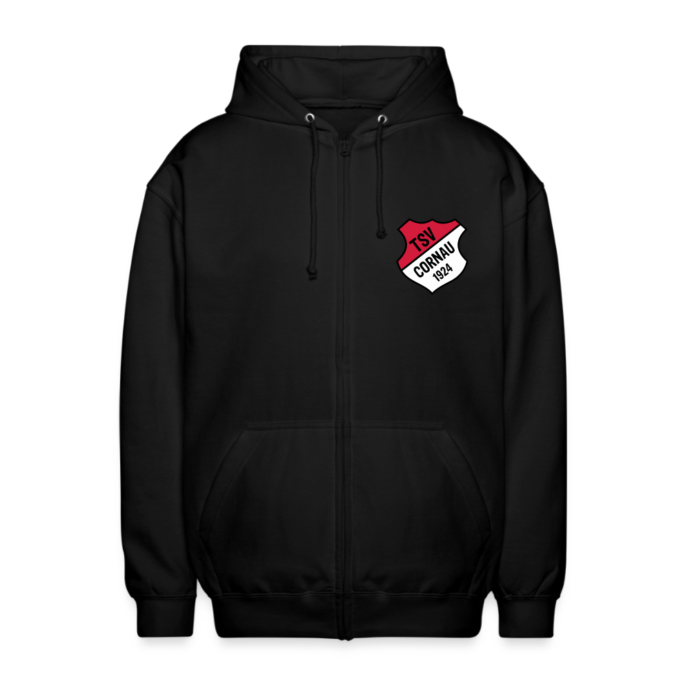 TSV Cornau Kapuzenjacke Logo flex - Schwarz