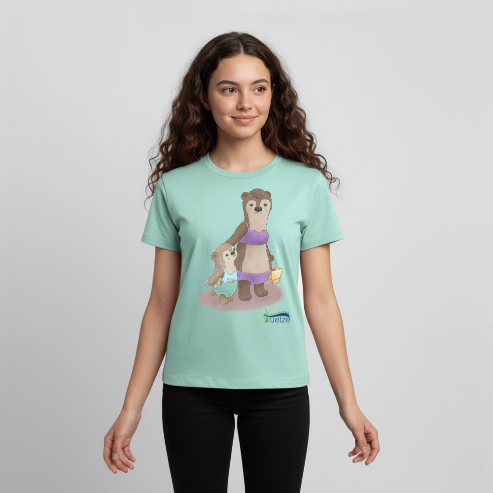 Naturbad Uetze Teenie T-Shirt "Ottermama" (146-164) - Mint 