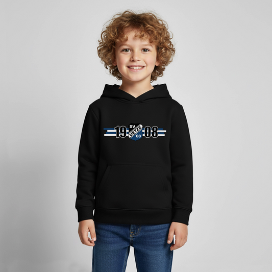 SV Uetze 08 Kinder Premium Hoodie 1908 - Schwarz
