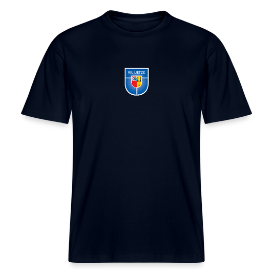 VfL Uetze Relaxed Fit Unisex Bio-T-Shirt (schwer) - Navy