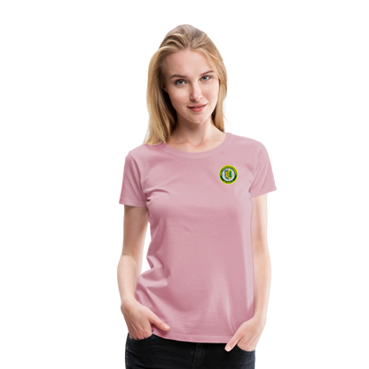 SSV Logo Frauen Premium T-Shirt - Hellrosa