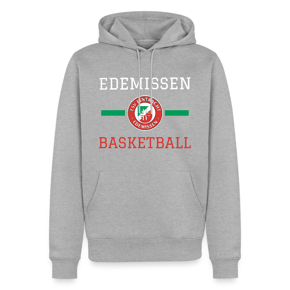 Edemissen Basketball Unisex Hoodie - Grau meliert