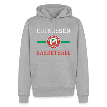 Edemissen Basketball Unisex Hoodie - Grau meliert