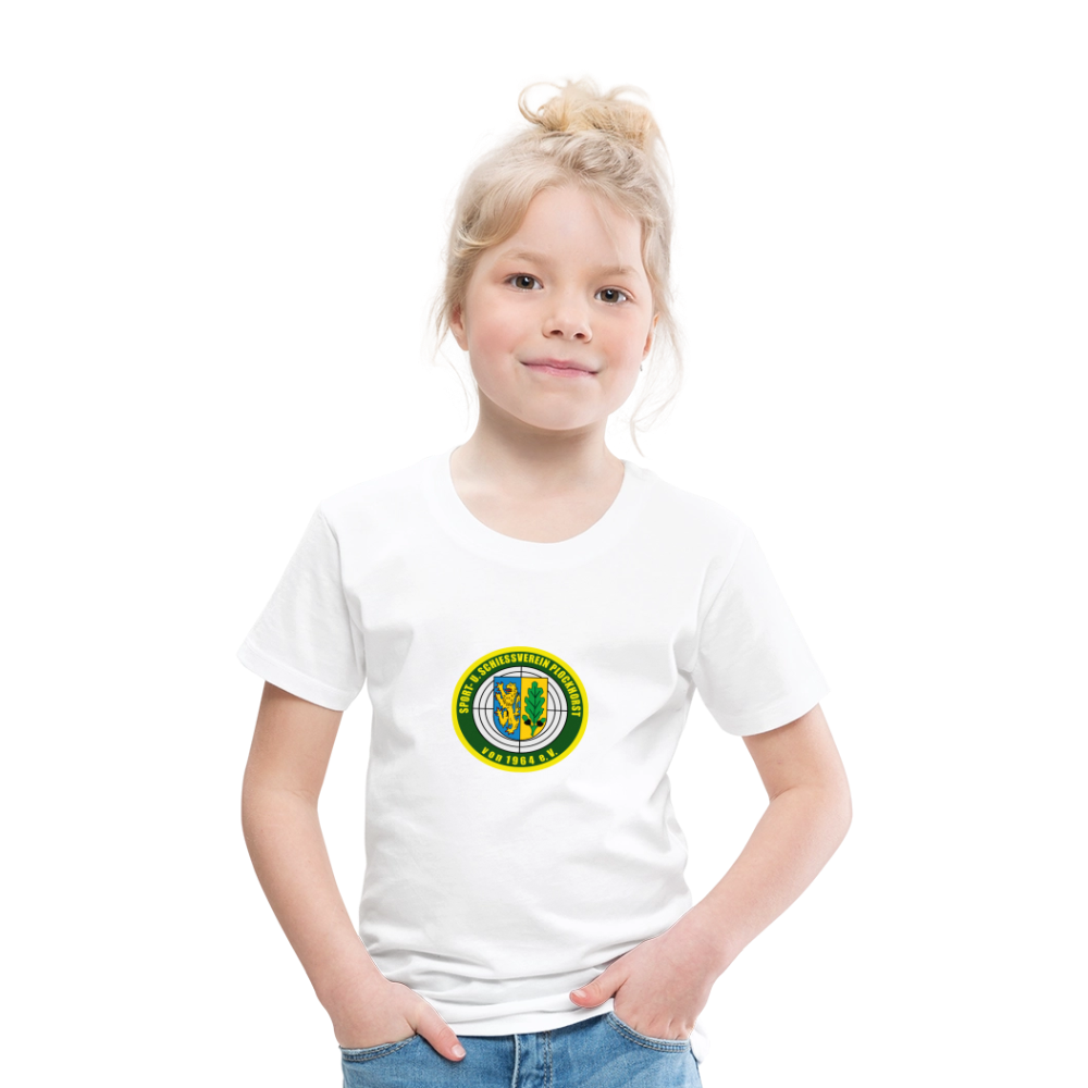 Logo Kinder T-Shirt - Weiß