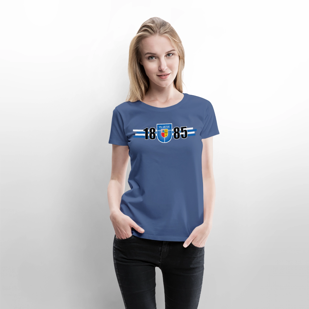VfL Uetze Frauen Premium T-Shirt 1885 - Taubenblau