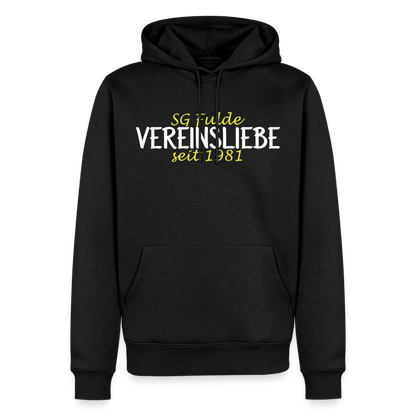 SG Fulde Vereinsliebe Unisex Premium Hoodie flex - Schwarz