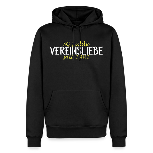 SG Fulde Vereinsliebe Unisex Premium Hoodie flex - Schwarz