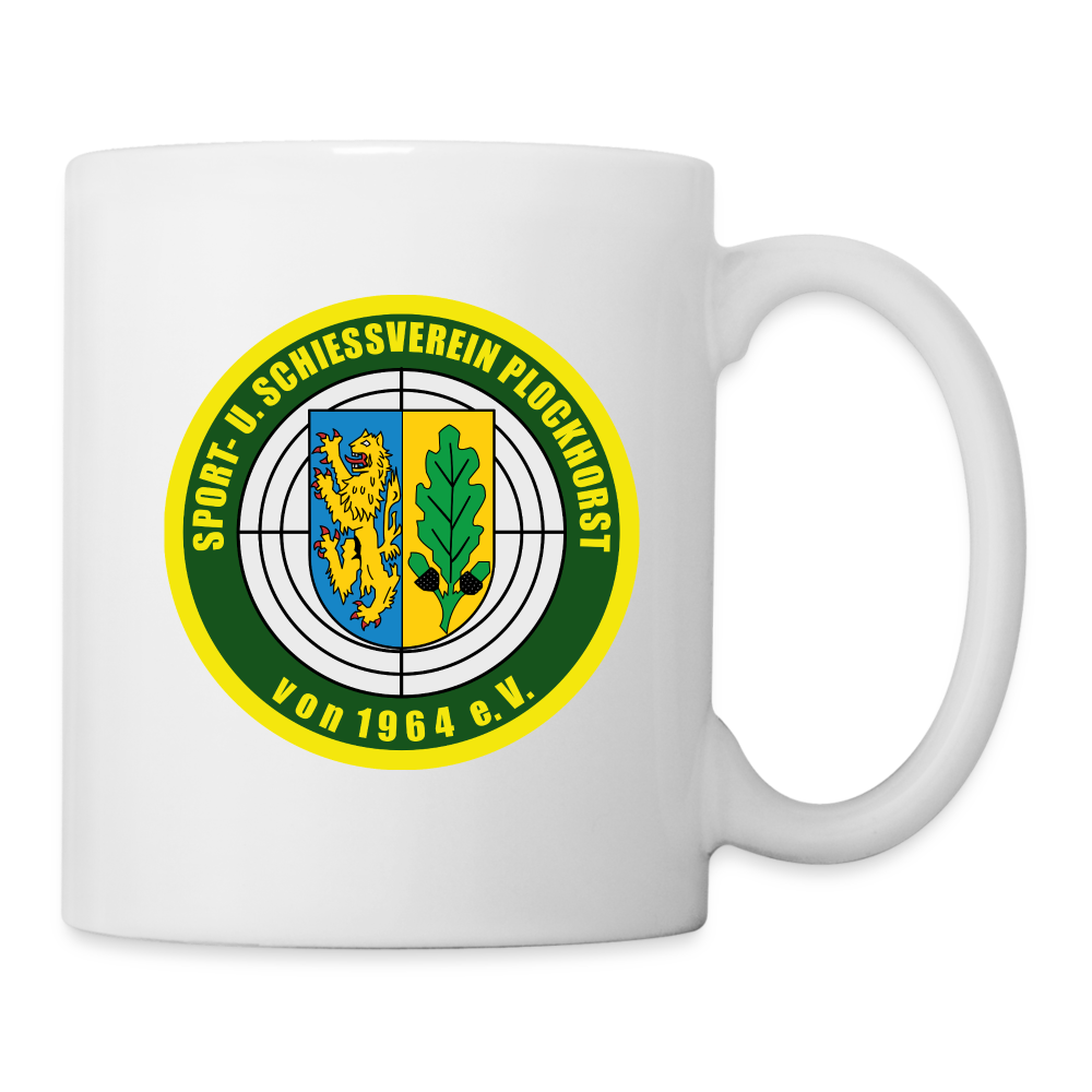 SSV Plockhorst Tasse 330ml - Weiß