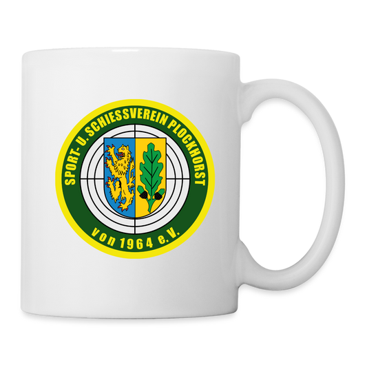 SSV Plockhorst Tasse 330ml - Weiß