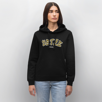 Uetze Hannover Gold Unisex Bio-Hoodie Flex - Schwarz
