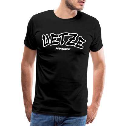 Uetze Hannover Premium T-Shirt flex - Schwarz