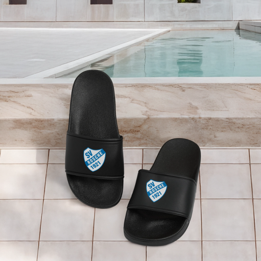 SV Rosche unisex Badelatschen (Gr. 40-46) - Schwarz