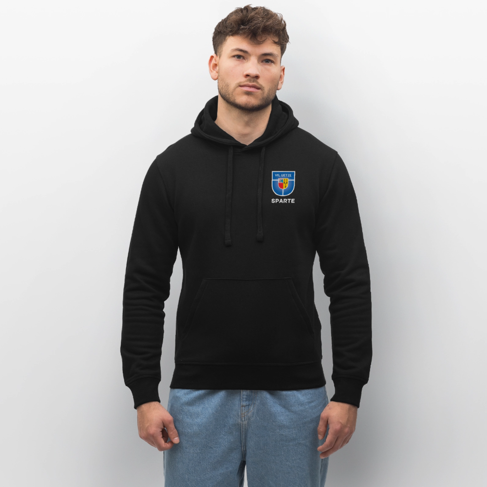 VfL Uetze Premium Hoodie personalisierbar - Schwarz