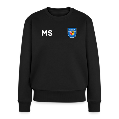 VfL Uetze Frauen Premium Pullover (personalisierbar) - Schwarz