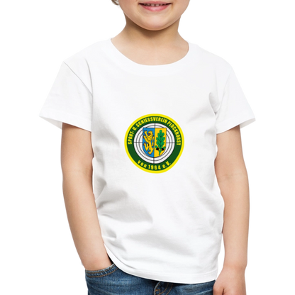 Logo Kinder T-Shirt - Weiß