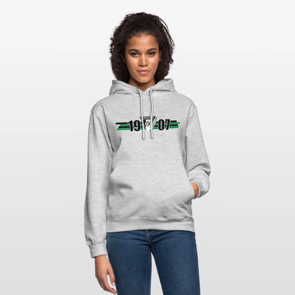TSV Burgdorf Unisex Hoodie 1907 - Hellgrau meliert