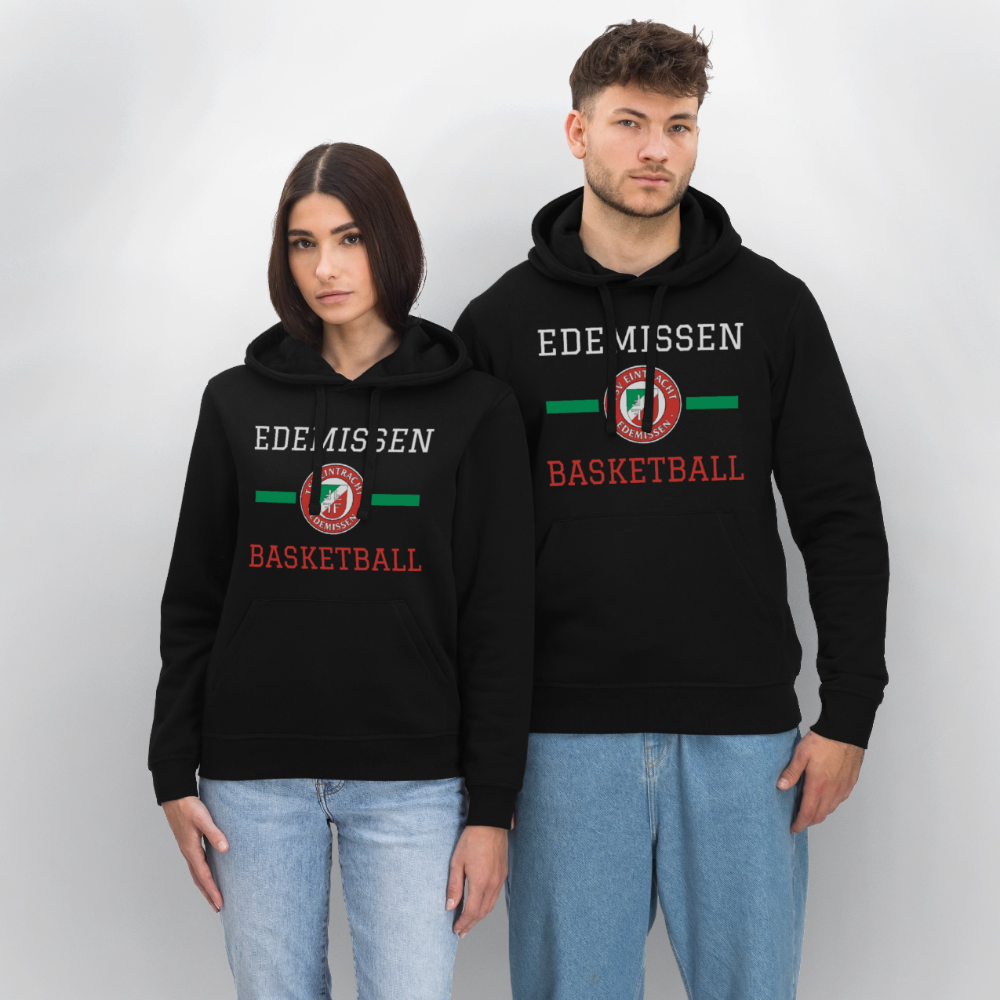 Edemissen Basketball Unisex Bio-Hoodie - Schwarz