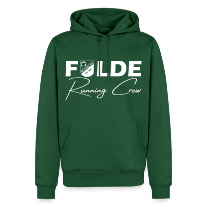 Fulde Running Crew 2.0 unisex Premium Hoodie flex - Flaschengrün