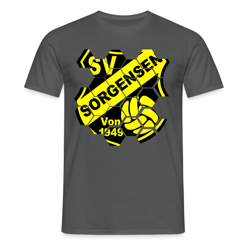 SV Sorgensen Waben Logo Premium T-Shirt - Anthrazit