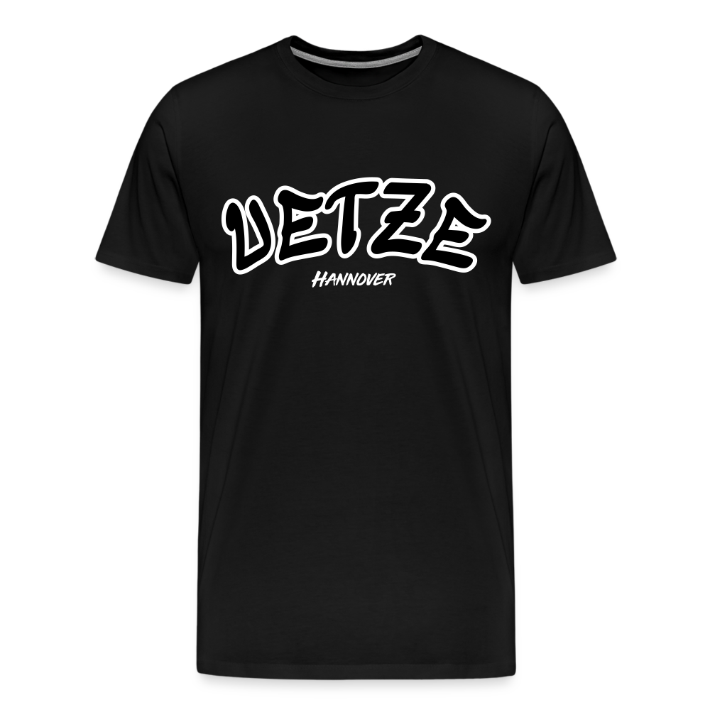 Uetze Hannover Premium T-Shirt flex - Schwarz