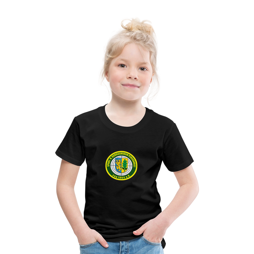 Logo Kinder T-Shirt - Schwarz