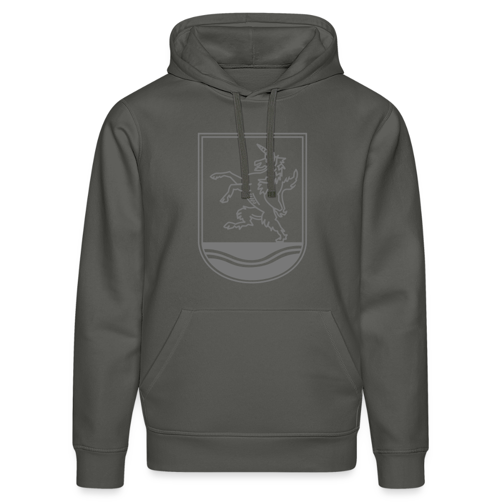 Knesebeck Unisex Bio-Hoodie All Grey flex - Anthrazit