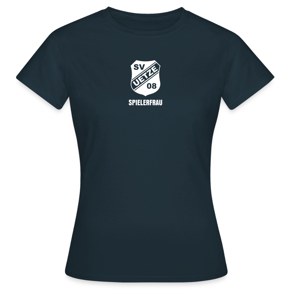 SV Uetze 08 Spielerfrau Damen Premium T-Shirt - Navy