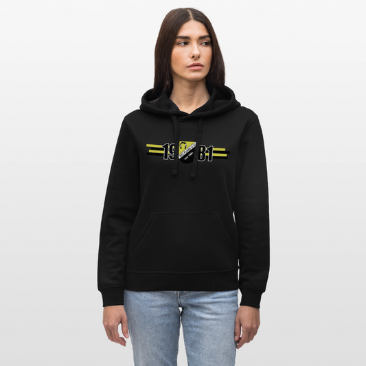 SG Fulde 1981 Unisex Bio-Hoodie flex - Schwarz