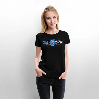 VfL Uetze Frauen Premium T-Shirt 1885 - Schwarz