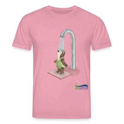 Naturbad Uetze Unisex Bio-T-Shirt "Dusche" - Lila Traum