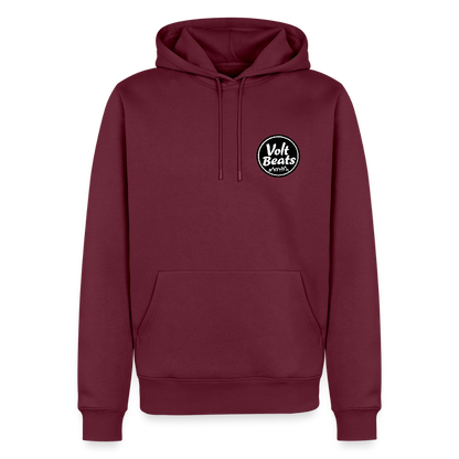 Volt Beats Premium Hoodie - Burgunderrot