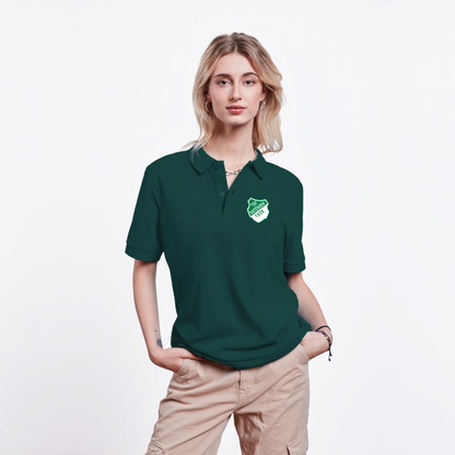 TSV Katensen Unisex Bio-Poloshirt - Glasiertes Grün
