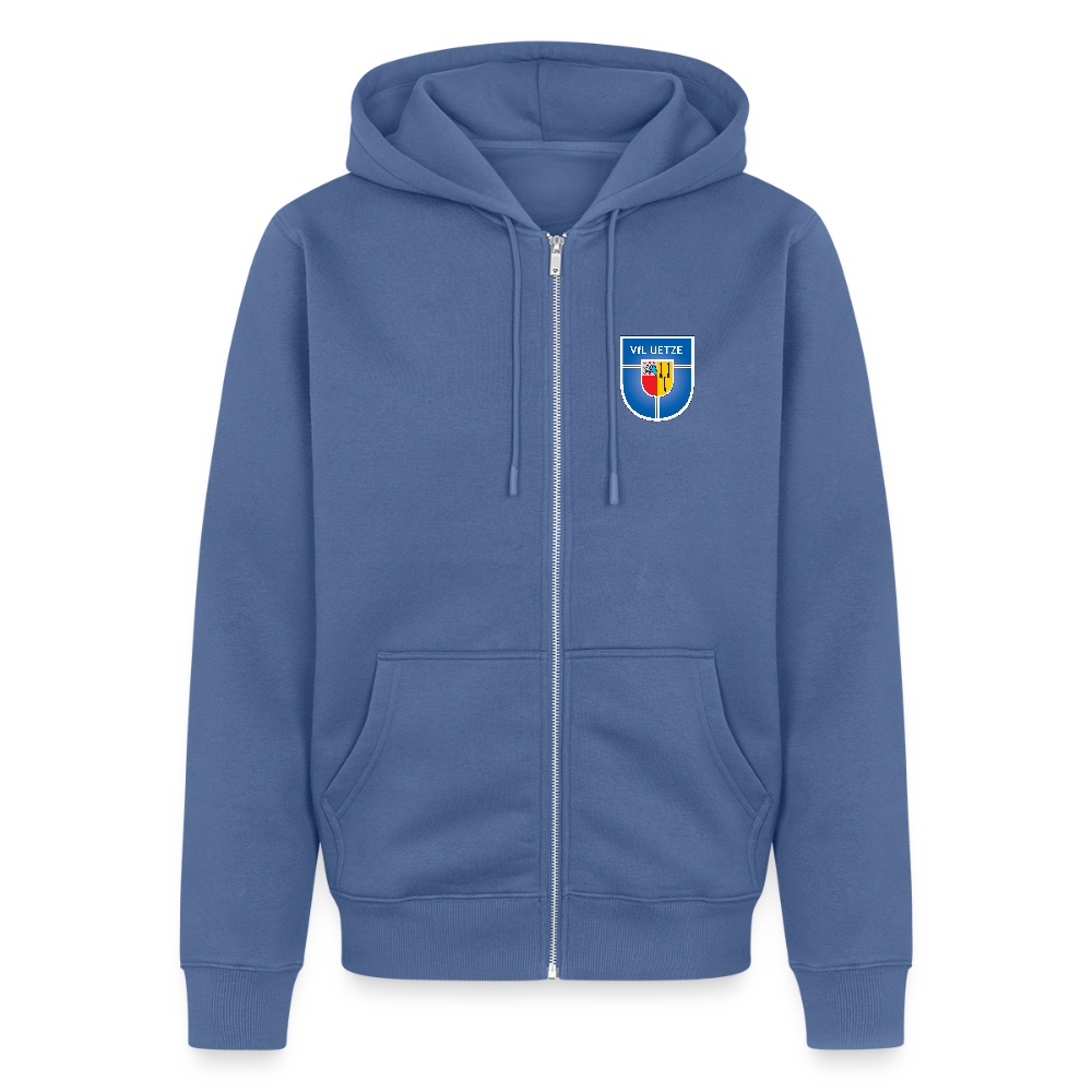 VfL Uetze unisex Premium Kapuzenjacke - Taubenblau