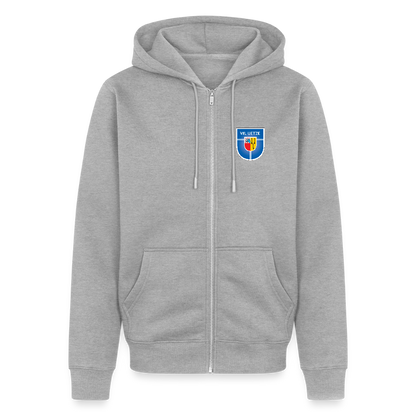 VfL Uetze unisex Premium Kapuzenjacke - Grau meliert