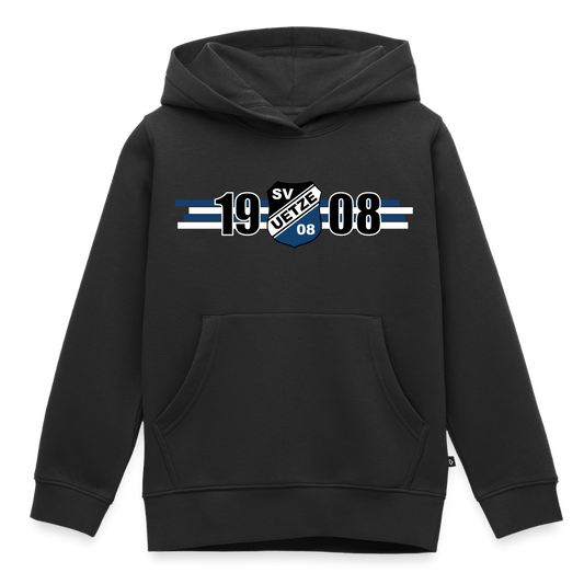 SV Uetze 08 Kinder Premium Hoodie 1908 - Schwarz