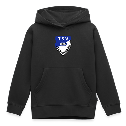 TSV Isernhagen Kinder Premium Hoodie Logo flex - Schwarz