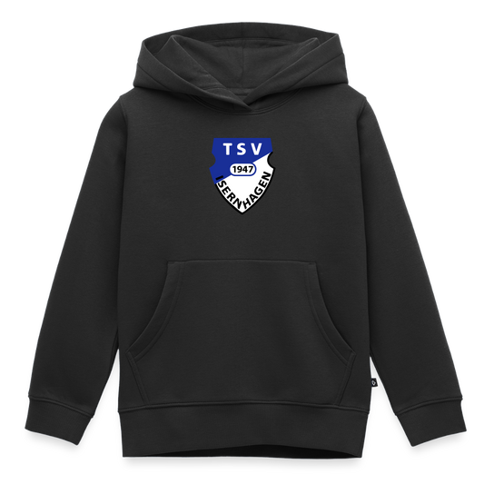 TSV Isernhagen Kinder Premium Hoodie Logo flex - Schwarz