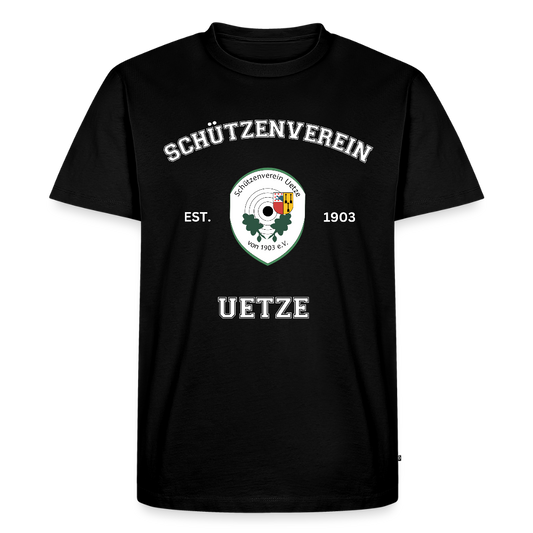Schützenverein Uetze unisex Collage T-Shirt - Schwarz