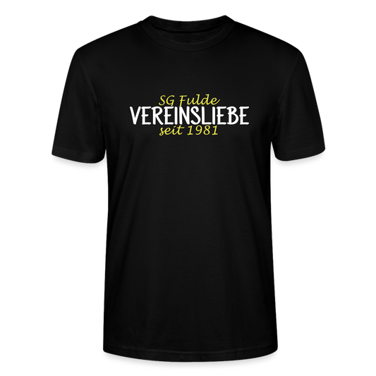 SG Fulde Vereinsliebe Unisex Bio T-Shirt flex - Schwarz