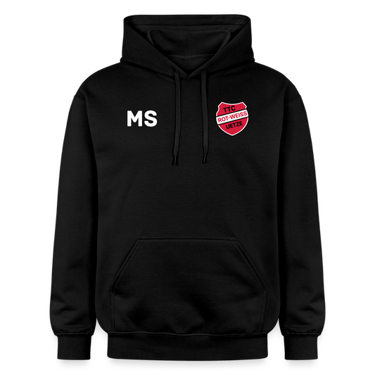 TTC RW Uetze Premium unisex Hoodie (Text personalisierbar) - Schwarz