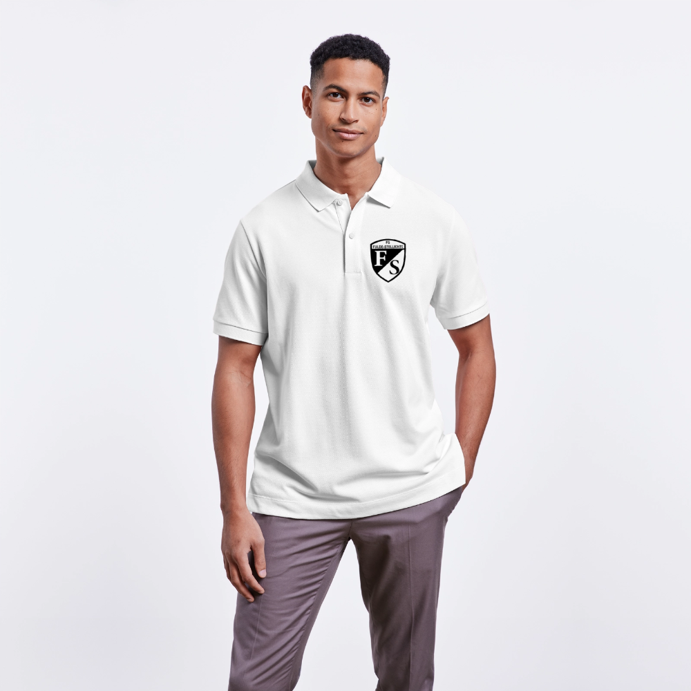 FG FS Unisex Bio-Poloshirt - Weiß