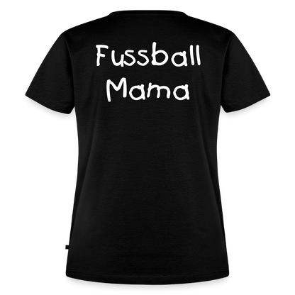 Fussball Mama - Wir sind ein TEAM Fulde Damen T-Shirt - Schwarz