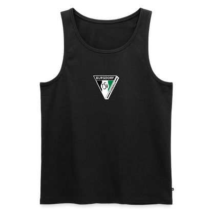 TSV Burgdorf Männer Premium Tank Top Flexdruck - Schwarz