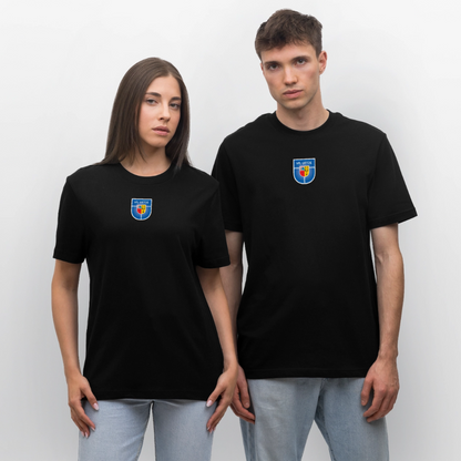 VfL Uetze Relaxed Fit Unisex Bio-T-Shirt (schwer) - Schwarz