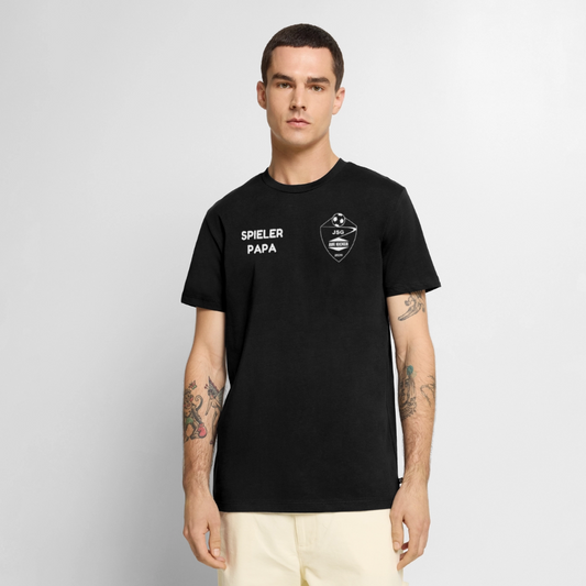 JSG Aue Kicker Spieler Papa Unisex T-Shirt - Schwarz