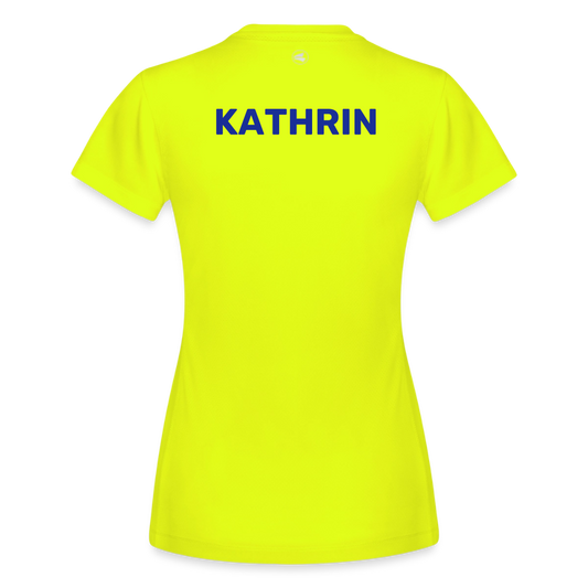 Kaddy neu JAKO Frauen T-Shirt Run 2.0 - Neongelb