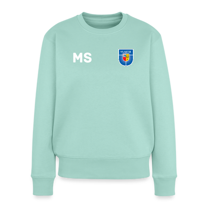 VfL Uetze Frauen Premium Pullover (personalisierbar) - Mint 