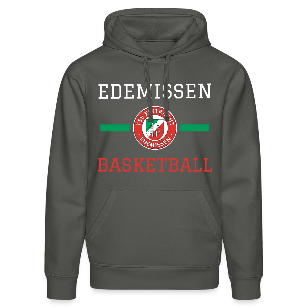 Edemissen Basketball Unisex Bio-Hoodie - Anthrazit