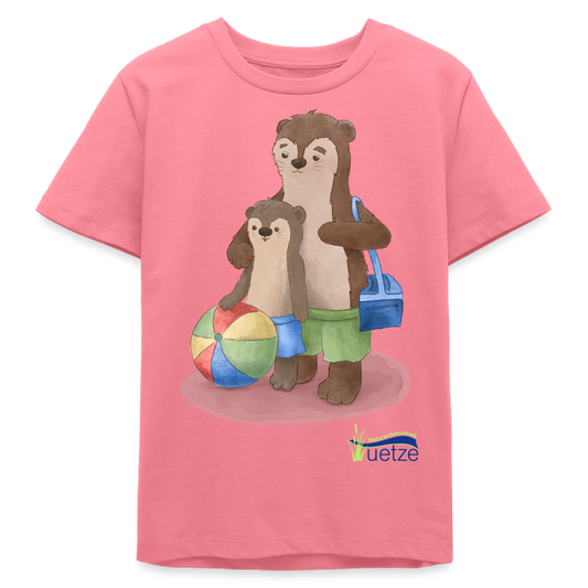 Naturbad Uetze Teenie-T-Shirt "Otterpapa" (134-158) - Pink 