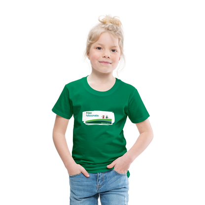 Waldkindergarten Uetze Krippenlogo Kinder Premium T-Shirt - Kelly Green